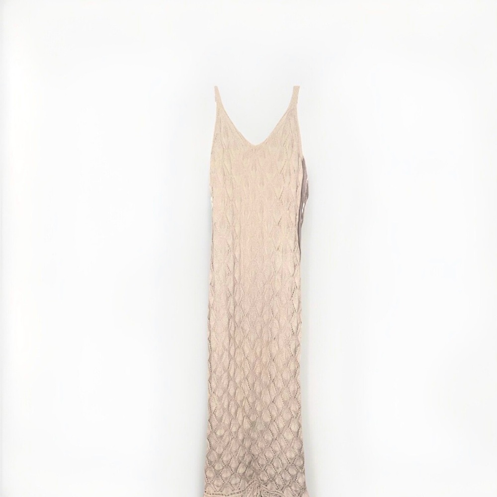 Freshman 1996 Crochet Maxi Dress